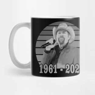 1961 - 2024 toby Keith Mug